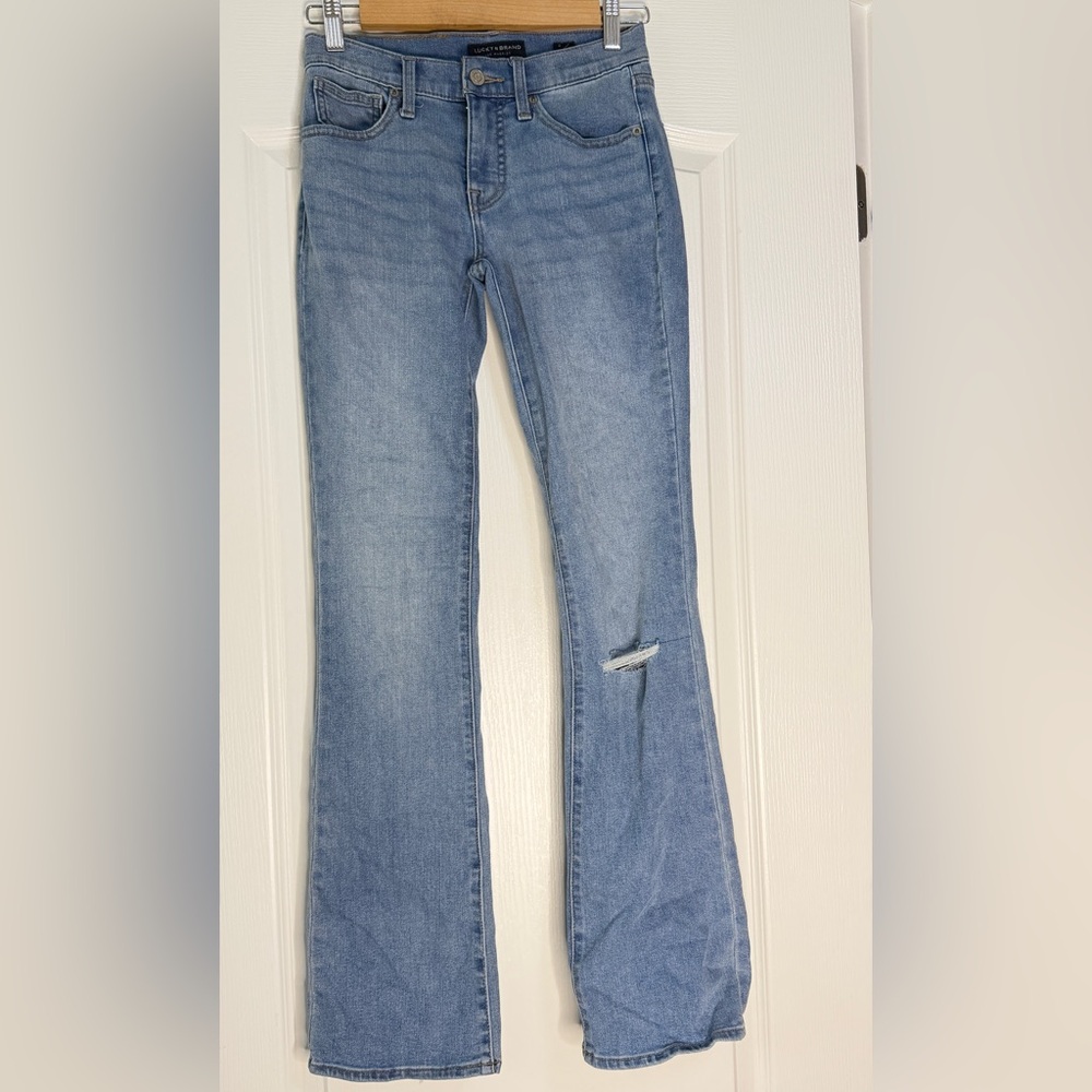 Lucky Brand Light Blue Bootcut Denim Jeans Size 0